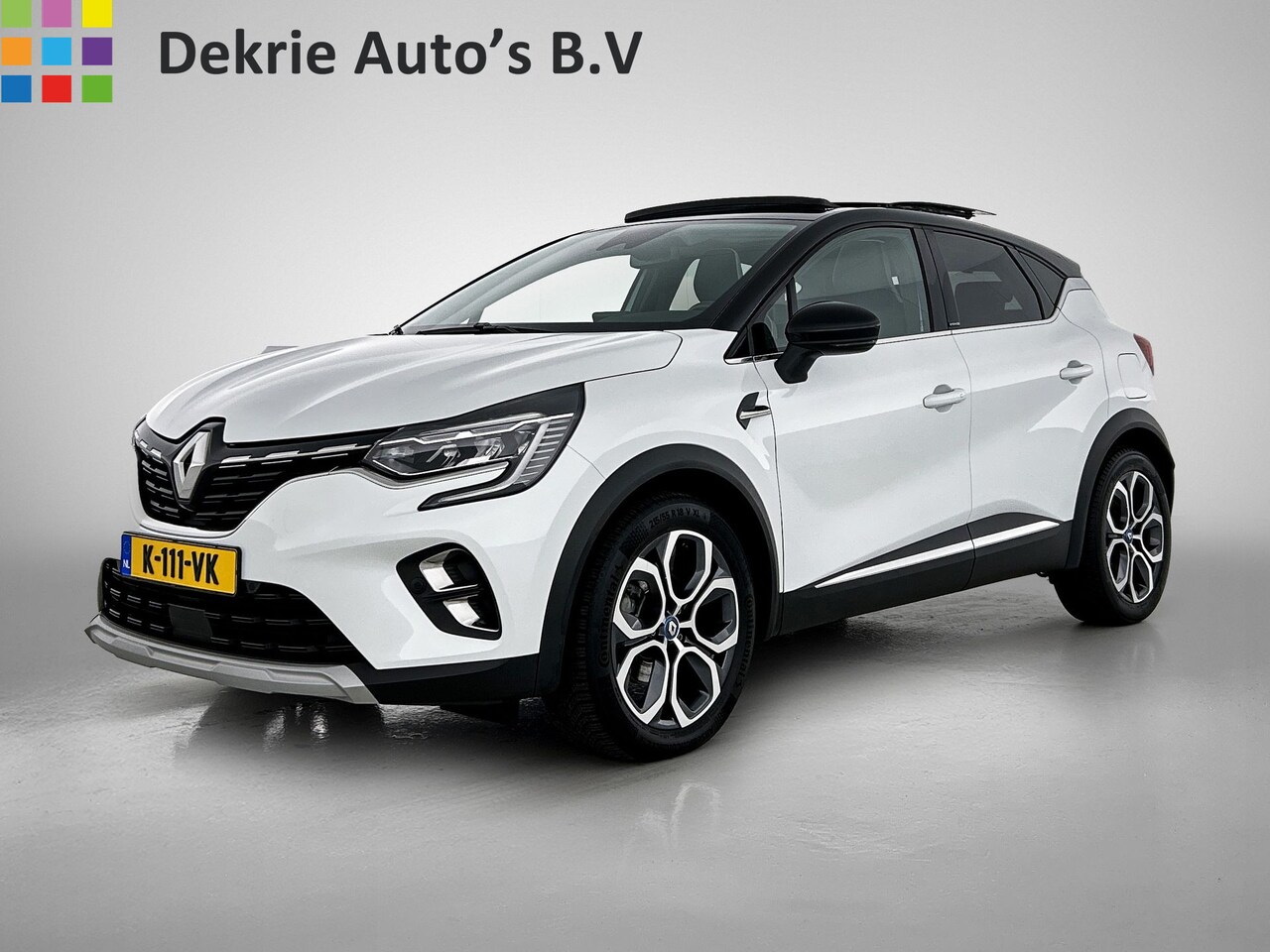 Renault Captur - 1.6 E-Tech Plug-in Hybrid 160 Intens / Panorama Schuifdak / 1/2 Leder / Pdc.+Camera / Airc - AutoWereld.nl