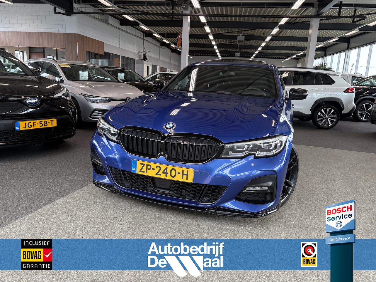 BMW 3-serie - 330i M-Sport 260pk Automaat High Exec.Edition SCHUIFDAK/HARMANKARDON/LEDER/360CAMERA/HUD/1 - AutoWereld.nl