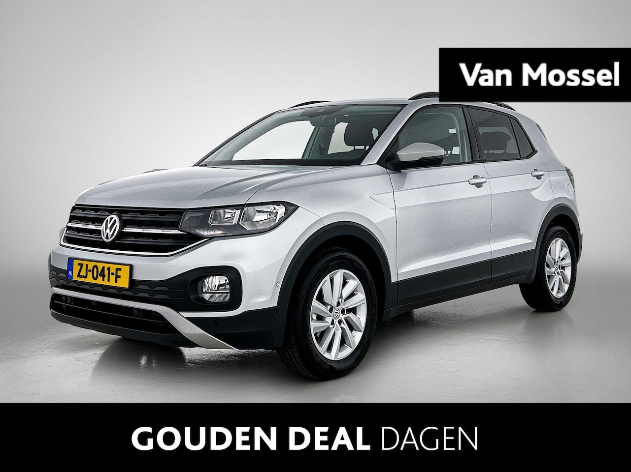 Volkswagen T-Cross - 1.0 TSI Life | 115 PK | Automaat | Trekhaak | Parkeersensoren | Navigatie | Keyless | Clim - AutoWereld.nl