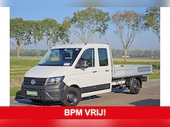 Volkswagen Crafter - 35 2.0 TDI DC L4 Open-Laadbak Trekhaak 140Pk Euro6 Airco