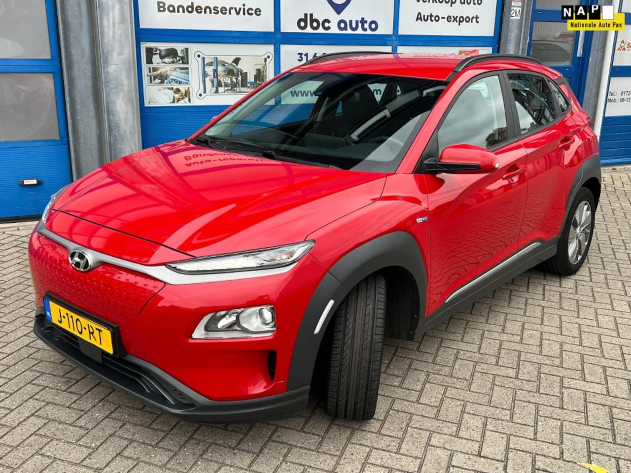 Hyundai Kona - Comfort 204pk 2WD Aut. 2020 Rood - AutoWereld.nl