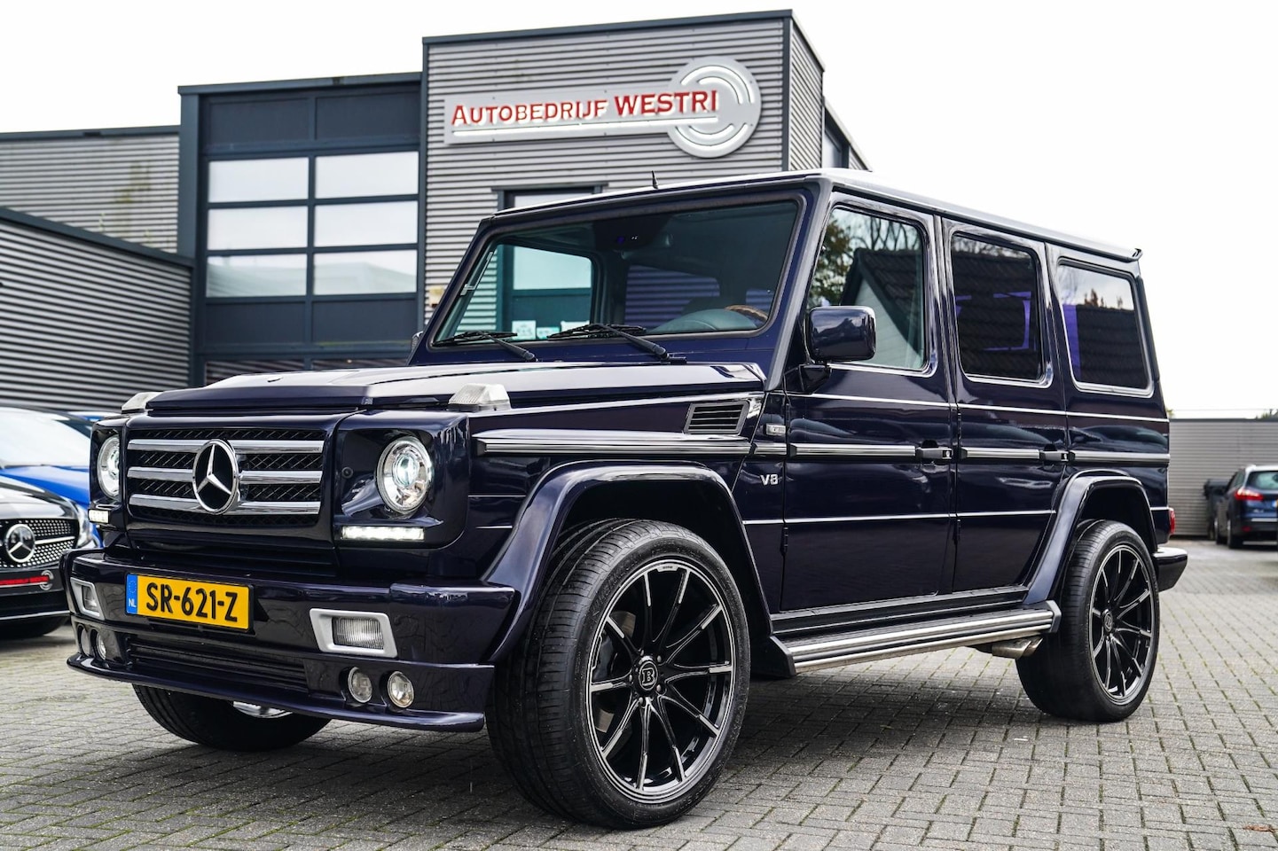 Mercedes-Benz G-klasse - 500 V8 / 55 AMG | Schuifdak | BRABUS | AMG Uitlaatsysteem | Luxe Leder | Xenon | Trekhaak - AutoWereld.nl