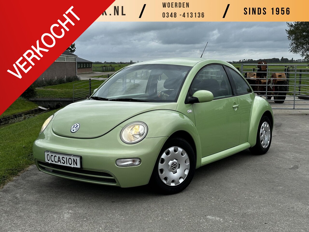Volkswagen New Beetle - 1.6 | AIRCO | ELEKTR. RAMEN | CENTRALE VERGRENDELING | YOUNGTIMER | - AutoWereld.nl