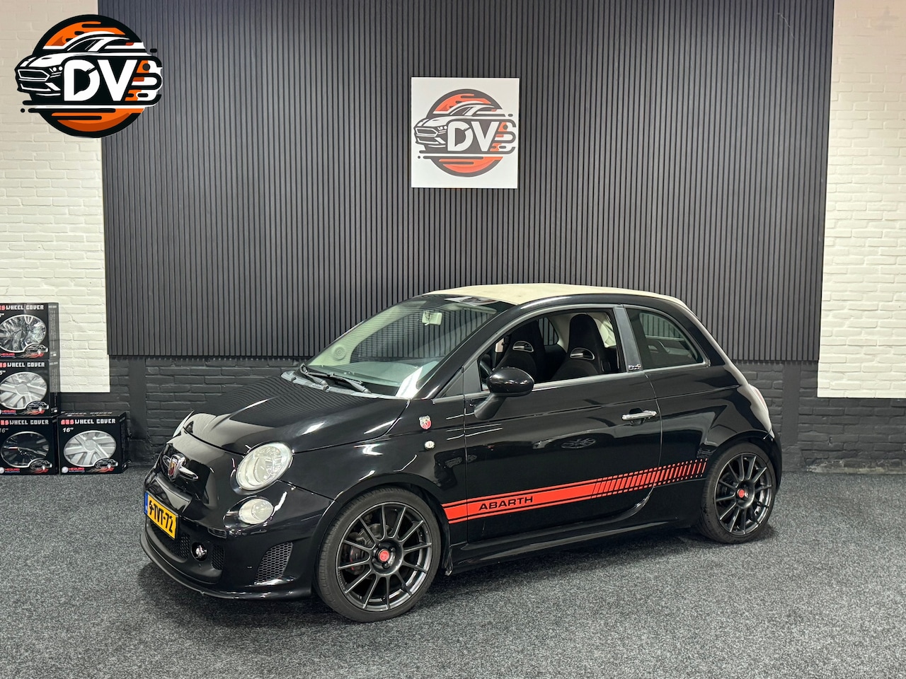 Fiat 500 C - 1.2 ABARTH LMV AIRCO ELEK PAKKET UNIEK - AutoWereld.nl