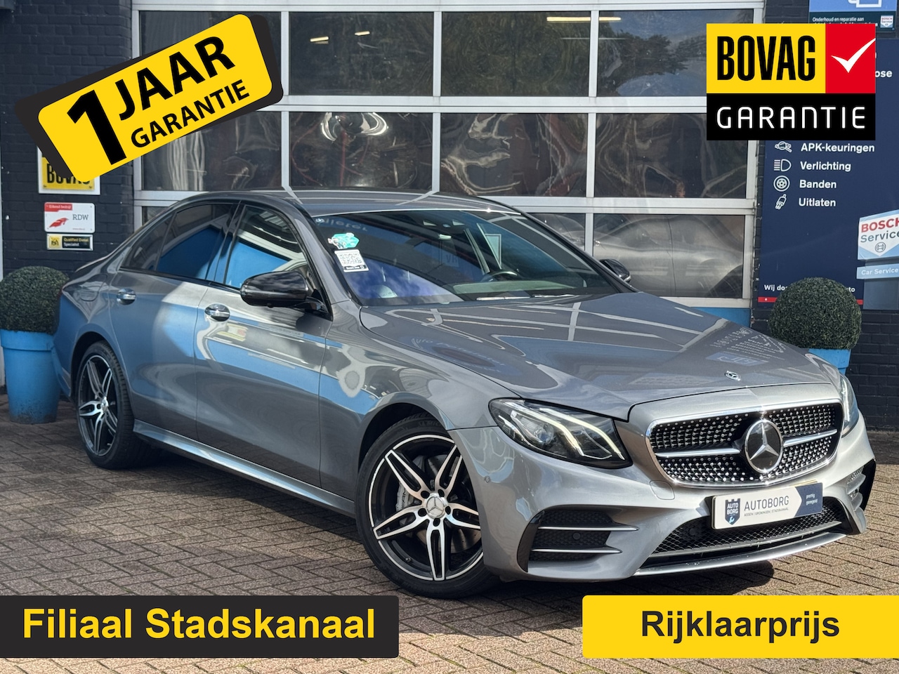 Mercedes-Benz E-klasse - AMG 43 4Matic GRATIS Afleverpakket! | Memory | Burmester Audio | Head-Up Display | - AutoWereld.nl