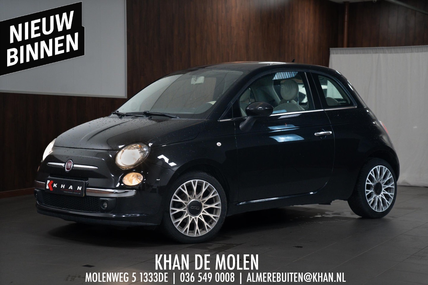 Fiat 500 - 0.9 TwinAir Lounge Panoramadak | Automaat | Goed onderhouden - AutoWereld.nl