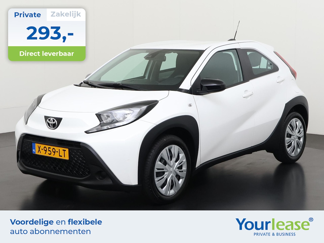 Toyota Aygo X - 1.0 VVT-i MT Play | All-in 293,- Private Lease | Direct uit voorraad - AutoWereld.nl