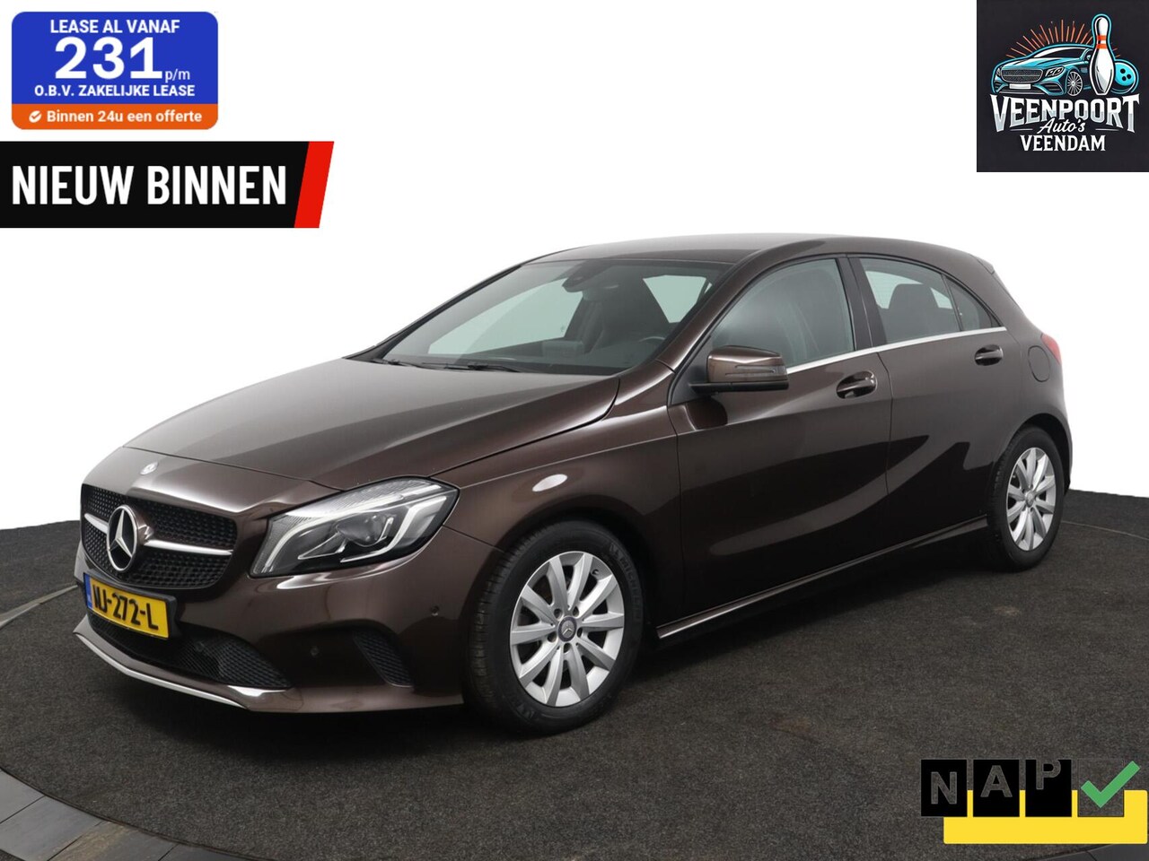 Mercedes-Benz A-klasse - 180 Ambition Airco Cruise Automaat - AutoWereld.nl