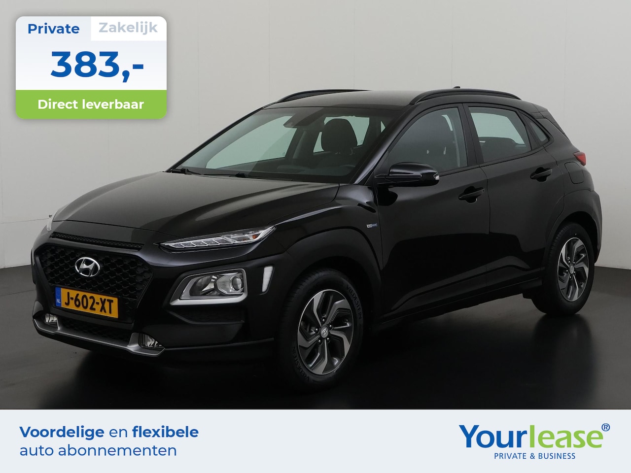 Hyundai Kona - 1.6 GDI HEV Comfort | All-in 383,- Private Lease | Direct uit voorraad - AutoWereld.nl