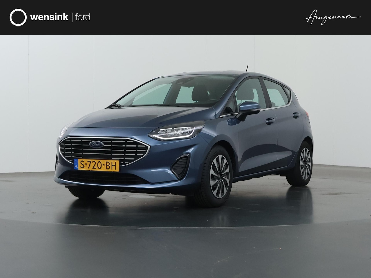 Ford Fiesta - 1.0 EcoBoost Hybrid Titanium | Navigatie | Climate Control | Parkeersensoren | Cruise Cont - AutoWereld.nl