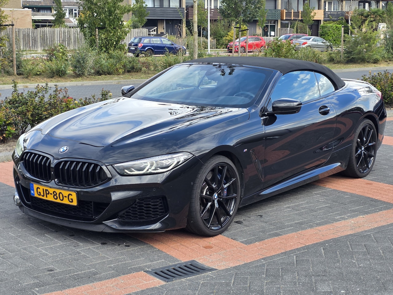 BMW 8-serie - M850i XDRIVE HIGH EXECUTIVE CABRIO BLACK ON BLACK!! BTW AUTO!! - AutoWereld.nl