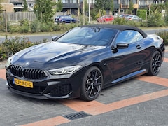 BMW 8-serie - M850i XDRIVE HIGH EXECUTIVE CABRIO BLACK ON BLACK BTW AUTO