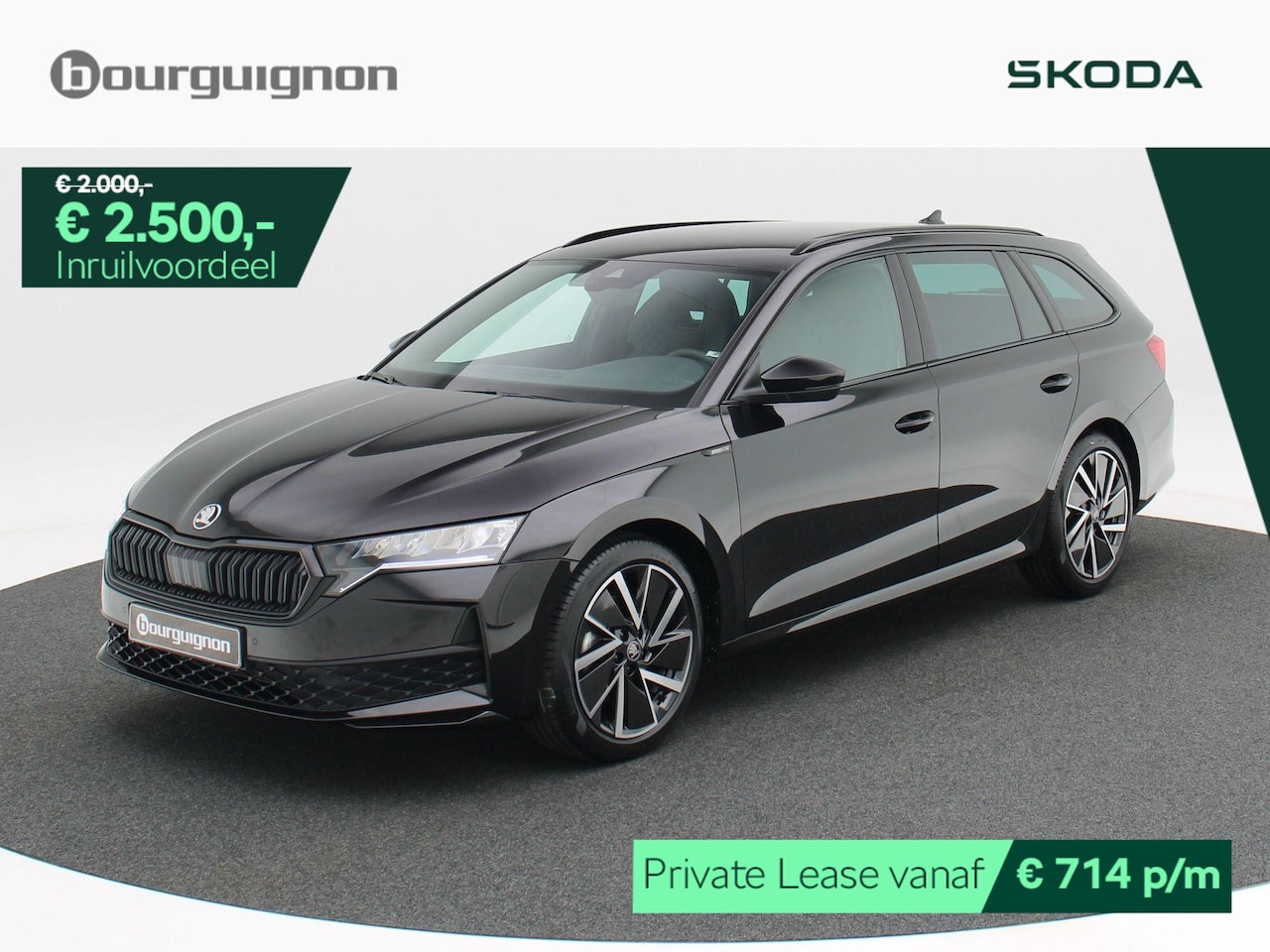 Skoda Octavia Combi - Sportline Business 1.5 TSI 150 PK | Automaat | Trekhaak | Adaptive cruise control | Stoelv - AutoWereld.nl