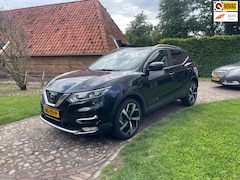 Nissan Qashqai - 1.2 Tekna +-Leer-Navi-Camera-Trekhaak-Stoelverw-Bose-Pano