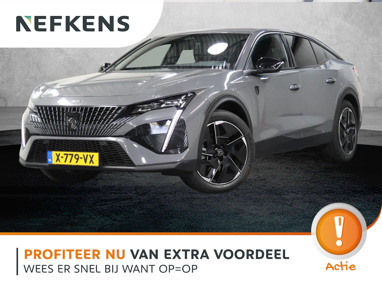 Peugeot 408 - 1.6 HYbrid 180PK GT | Elektrische achterklep | AppleCarPlay/AndroidAuto | 18"LMV | Navigat - AutoWereld.nl