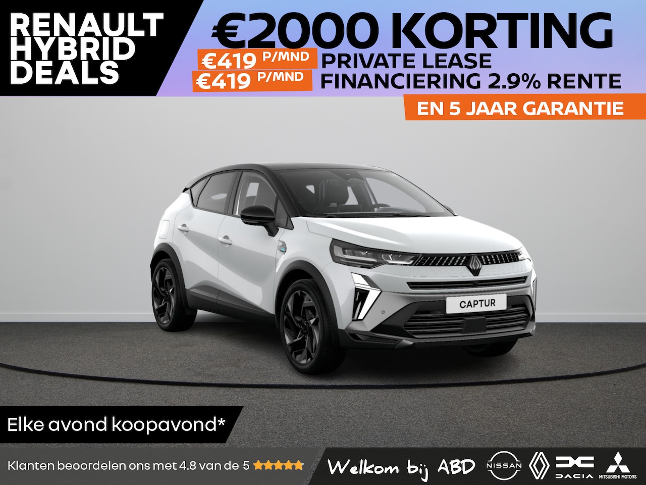 Renault Captur - esprit Alpine Full hybrid | Achteruitrijcamera | Adaptive Cruise Control | Elektronisch ge - AutoWereld.nl