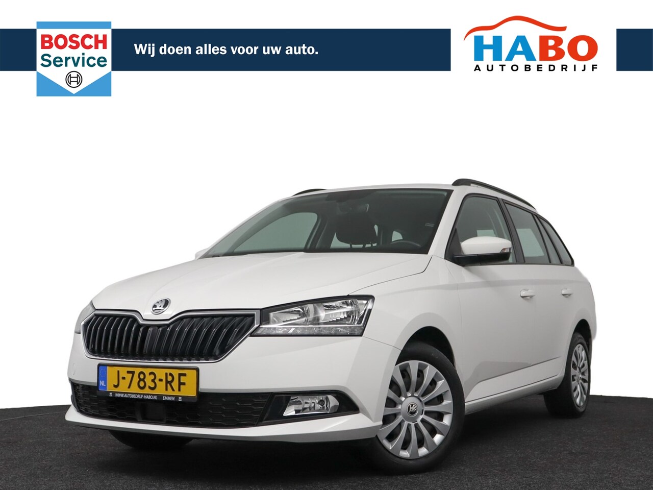 Skoda Fabia Combi - 1.0 TSI AMBITION ECC/CRUISE/APPLE.CARPLAY/NAV/PARK.SENS/LMV - AutoWereld.nl