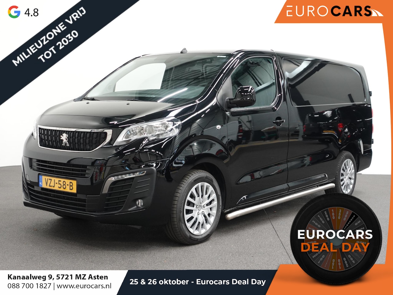 Peugeot Expert - 2.0 BlueHDI 145 L3 Airco Navigatie Cruise control Sidebars Carplay Trekhaak - AutoWereld.nl