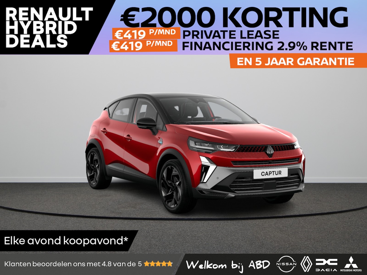 Renault Captur - esprit Alpine Full hybrid | Achteruitrijcamera | Adaptive Cruise Control | Elektronisch ge - AutoWereld.nl