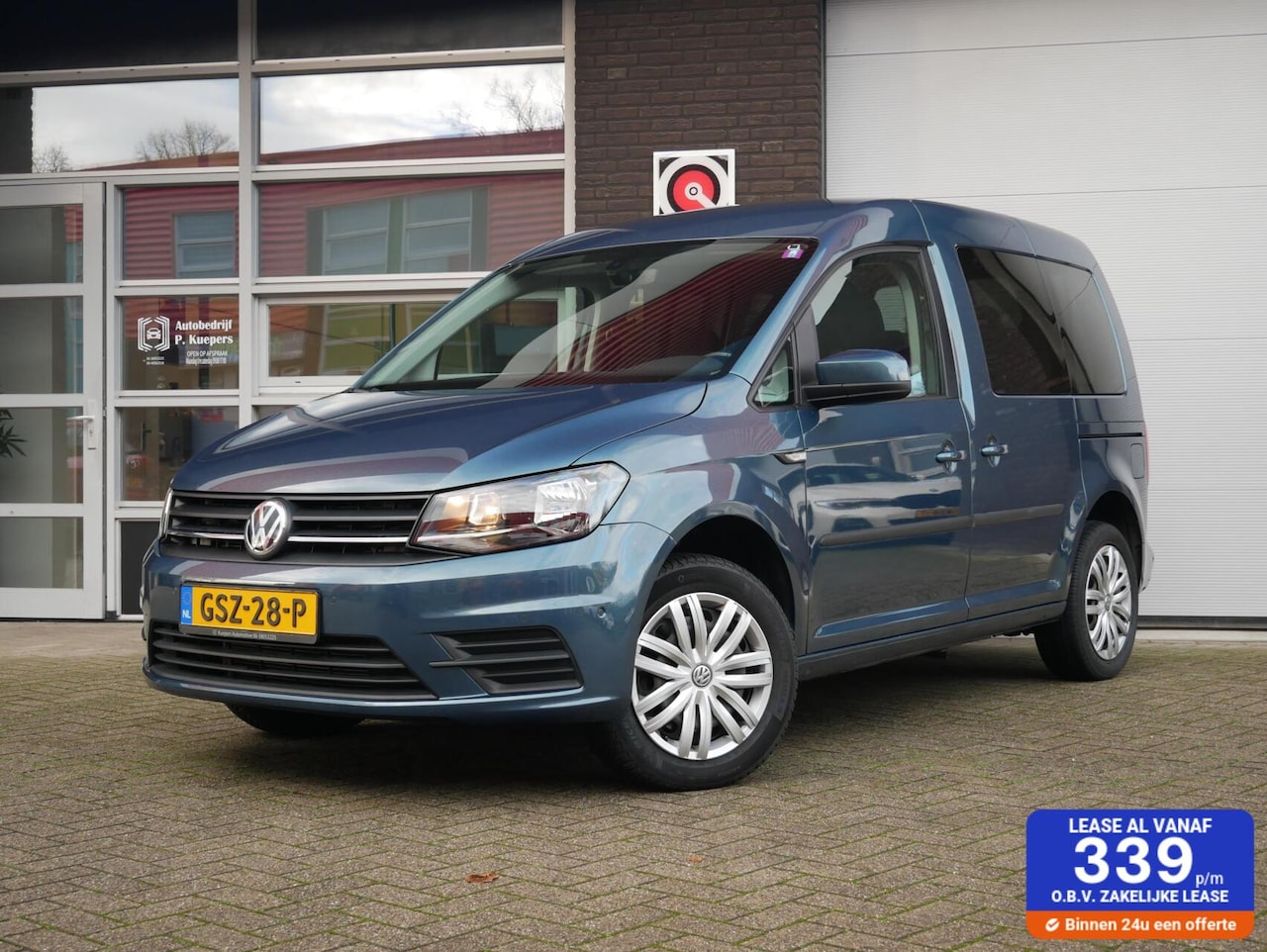 Volkswagen Caddy - 7P Carplay| Cruise| Climate Volkswagen Caddy 1.4 TSI Trendline 7 PERSOONS| Carplay| Cruise - AutoWereld.nl
