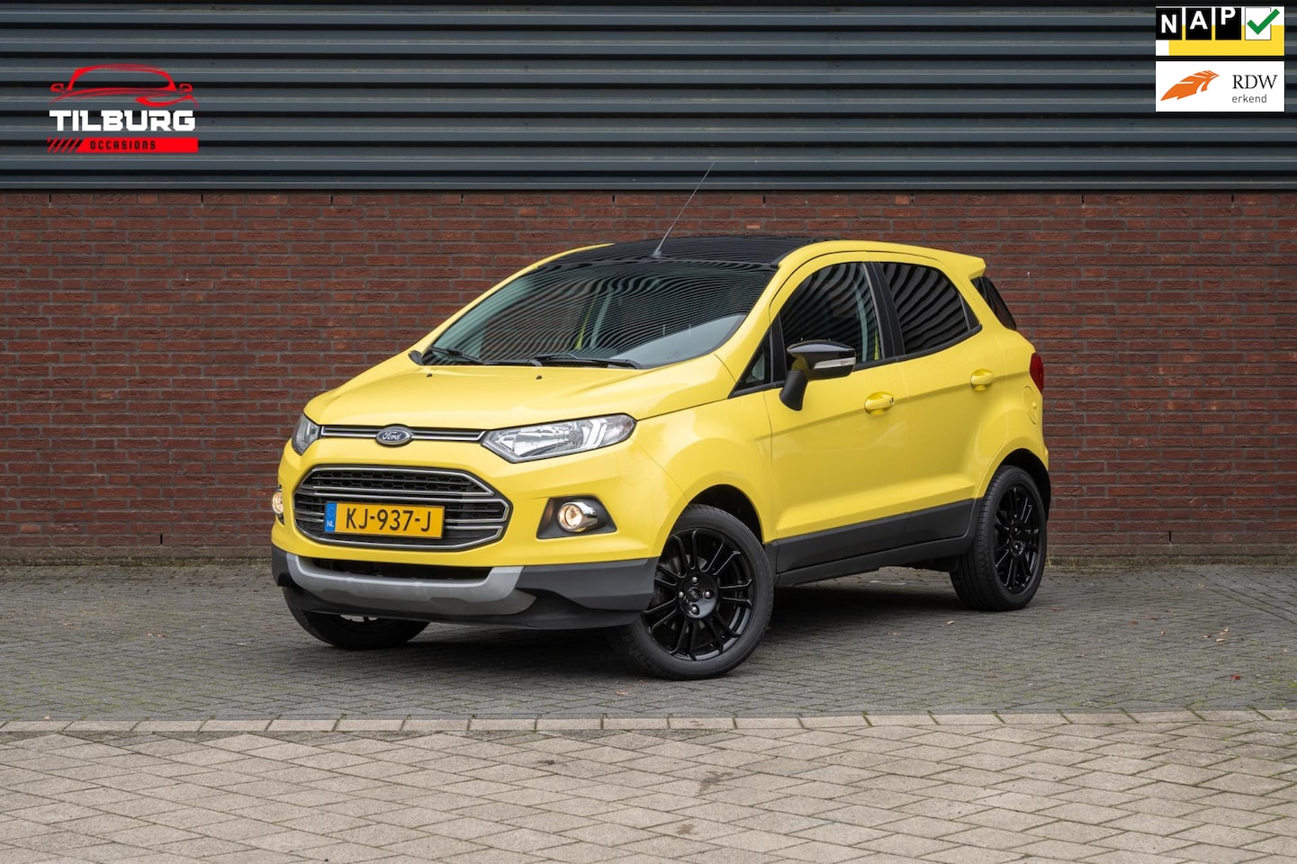 Ford EcoSport - 1.0 EcoBoost Titanium Black edition Line ! - AutoWereld.nl