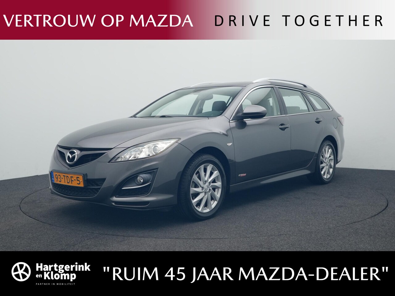 Mazda 6 Sportbreak - 2.0 GT-M Line met vaste trekhaak : dealer onderhouden - AutoWereld.nl