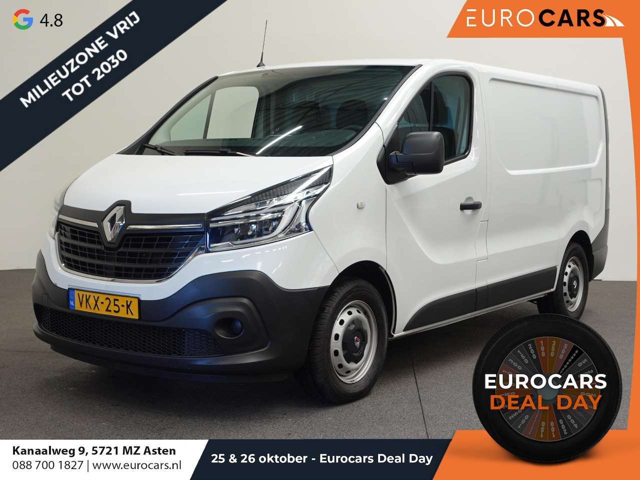 Renault Trafic - 2.0 dCi145pk automaat L1H1 Cruise control Navigatie LED Airco Euro6 - AutoWereld.nl