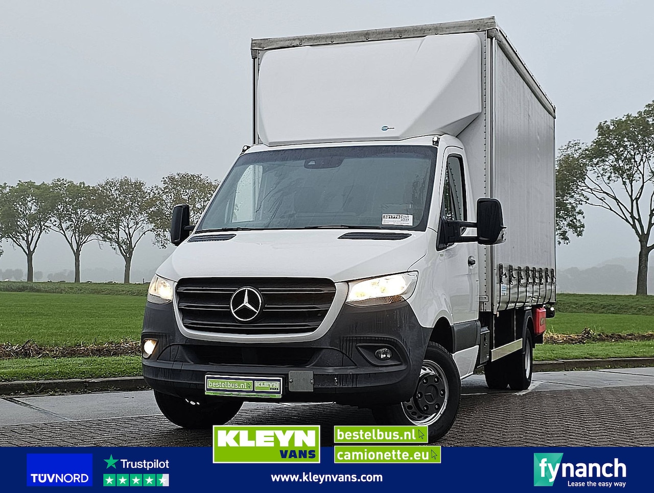 Mercedes-Benz Sprinter - 516 Schuifzeil Laadklep! - AutoWereld.nl
