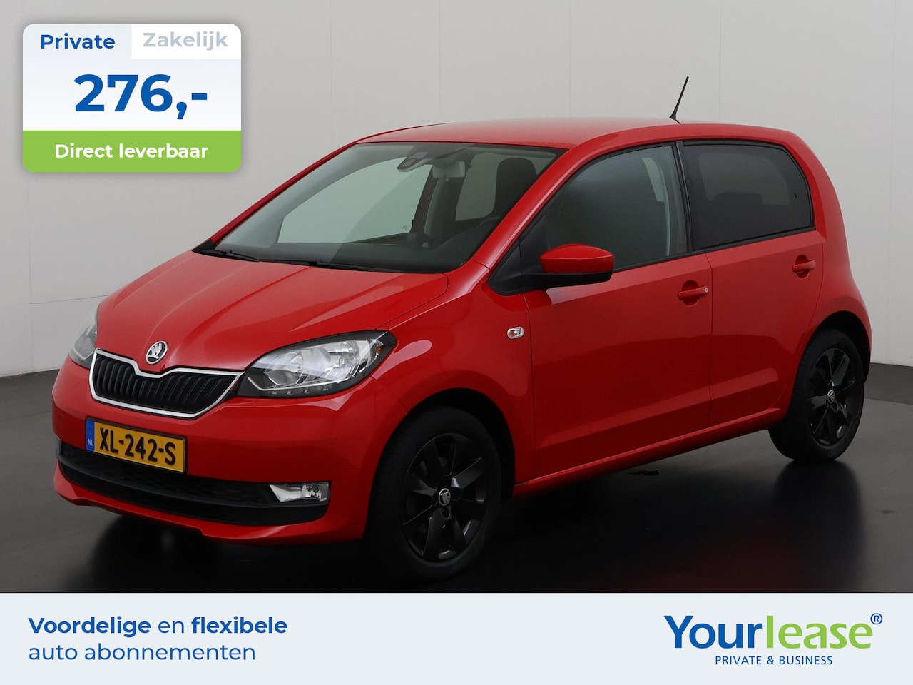 Skoda Citigo - 1.0 Sportpakket Style | All-in 276,- Private Lease | Direct uit voorraad - AutoWereld.nl
