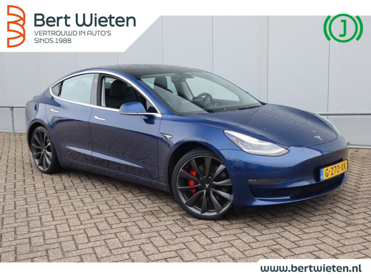 Tesla Model 3 - Performance AWD75kWh | Compleet | Rijklaar - AutoWereld.nl
