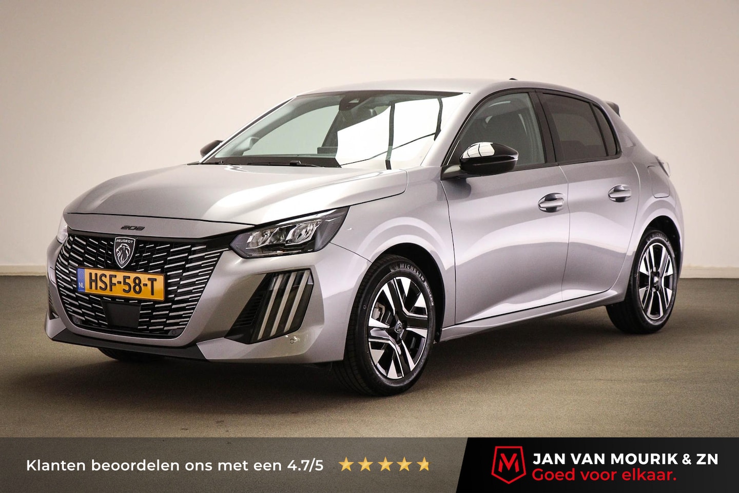 Peugeot 208 - Hybrid 100 e-DCS6 Allure | NAVI / DRIVE ASSIST PLUS- PACK | STOELVERWARMING | DAB | APPLE - AutoWereld.nl