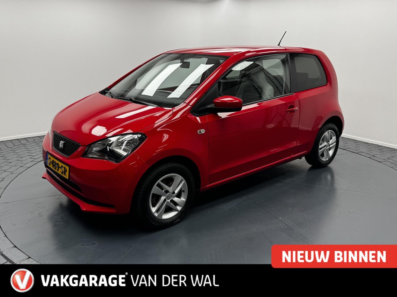 SEAT Mii - 1.0i Sport Airco-Elek.ramen-Elek.spiegels-Lm14''velgen - AutoWereld.nl