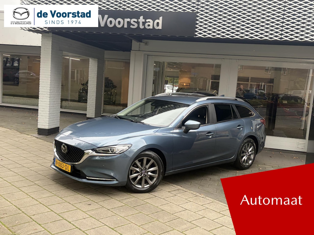 Mazda 6 Sportbreak - 2.0 SkyActiv-G 165 Business | Automaat | Trekhaak | Ned. auto | dealer onderhouden - AutoWereld.nl