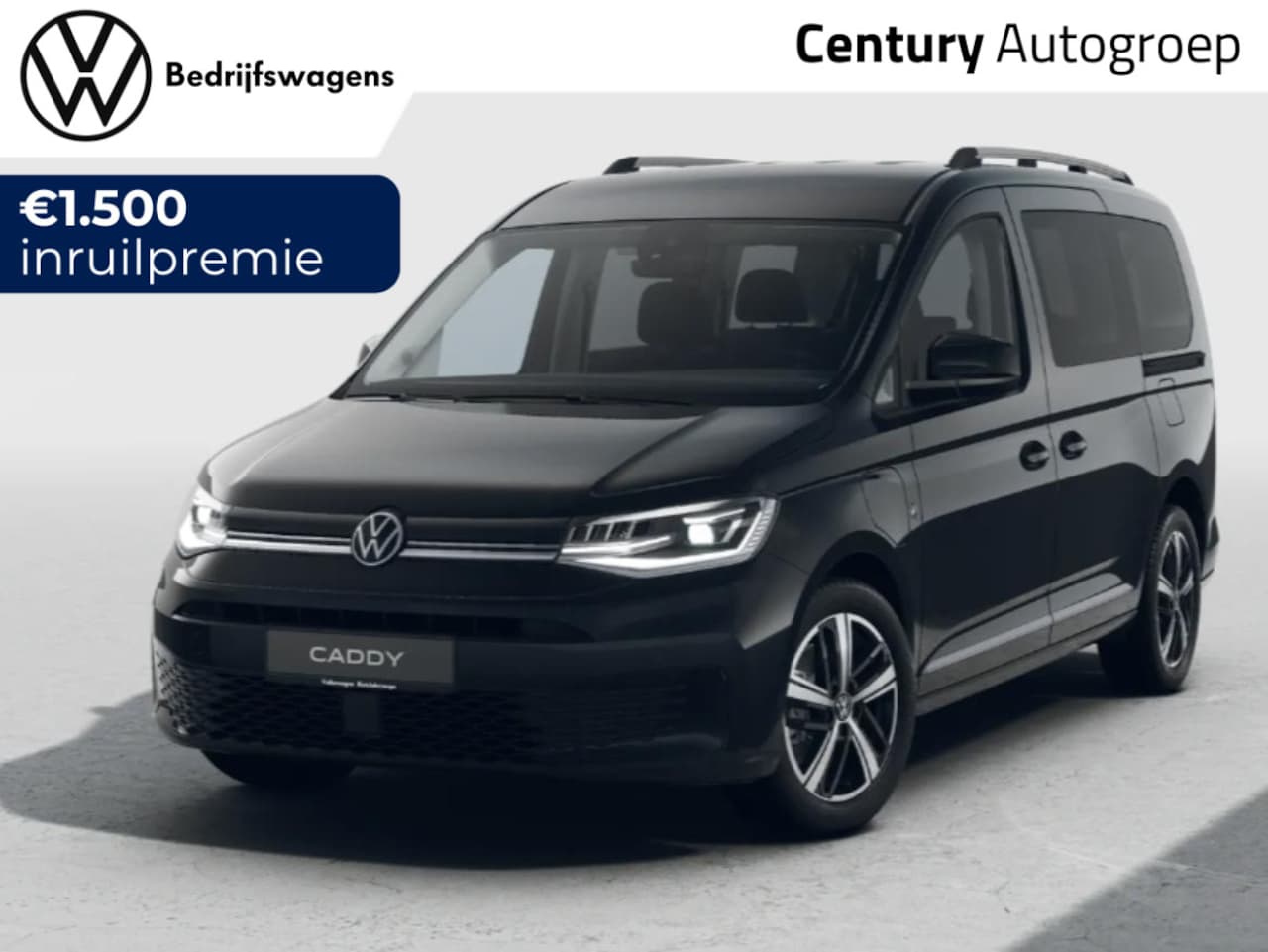 Volkswagen Caddy Maxi - Bedrijfswagens Kombi Style 1.5 eHybrid EU6 85 kW (115 pk) 2970 mm - AutoWereld.nl