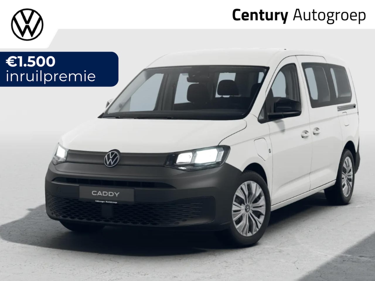 Volkswagen Caddy Maxi - Bedrijfswagens Kombi 1.5 eHybrid EU6 85 kW (115 pk) 2970 mm - AutoWereld.nl