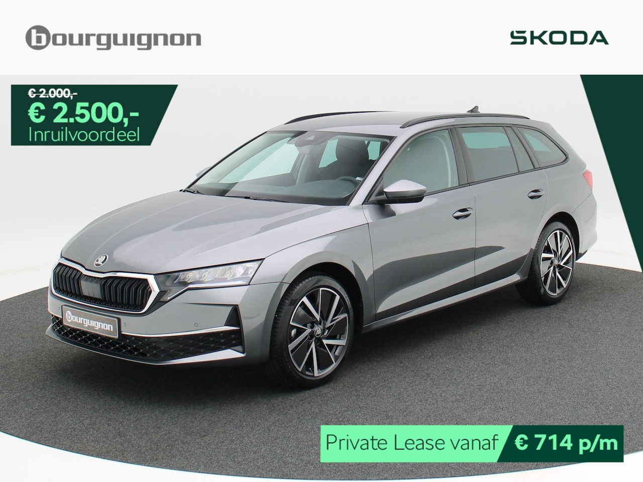 Skoda Octavia Combi - Business Edition 1.5 TSI 115 PK | Automaat | Trekhaak | Achteruitrijcamera | Cruise contro - AutoWereld.nl