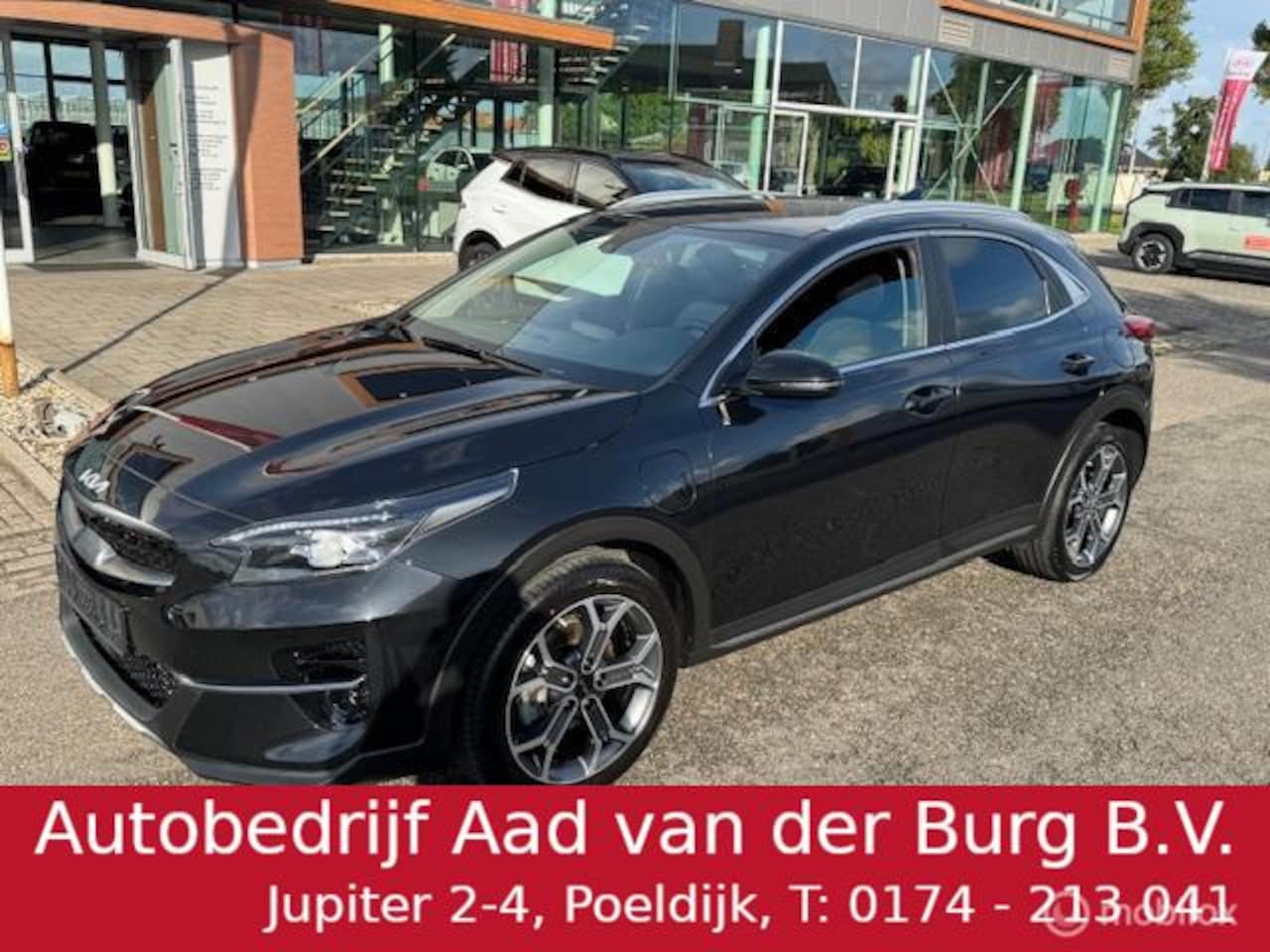 Kia XCeed - 1.6 PHEV Dynamicline Automaat 60 km volledig elektrisch , hierna Hybride aandrijving , zee - AutoWereld.nl