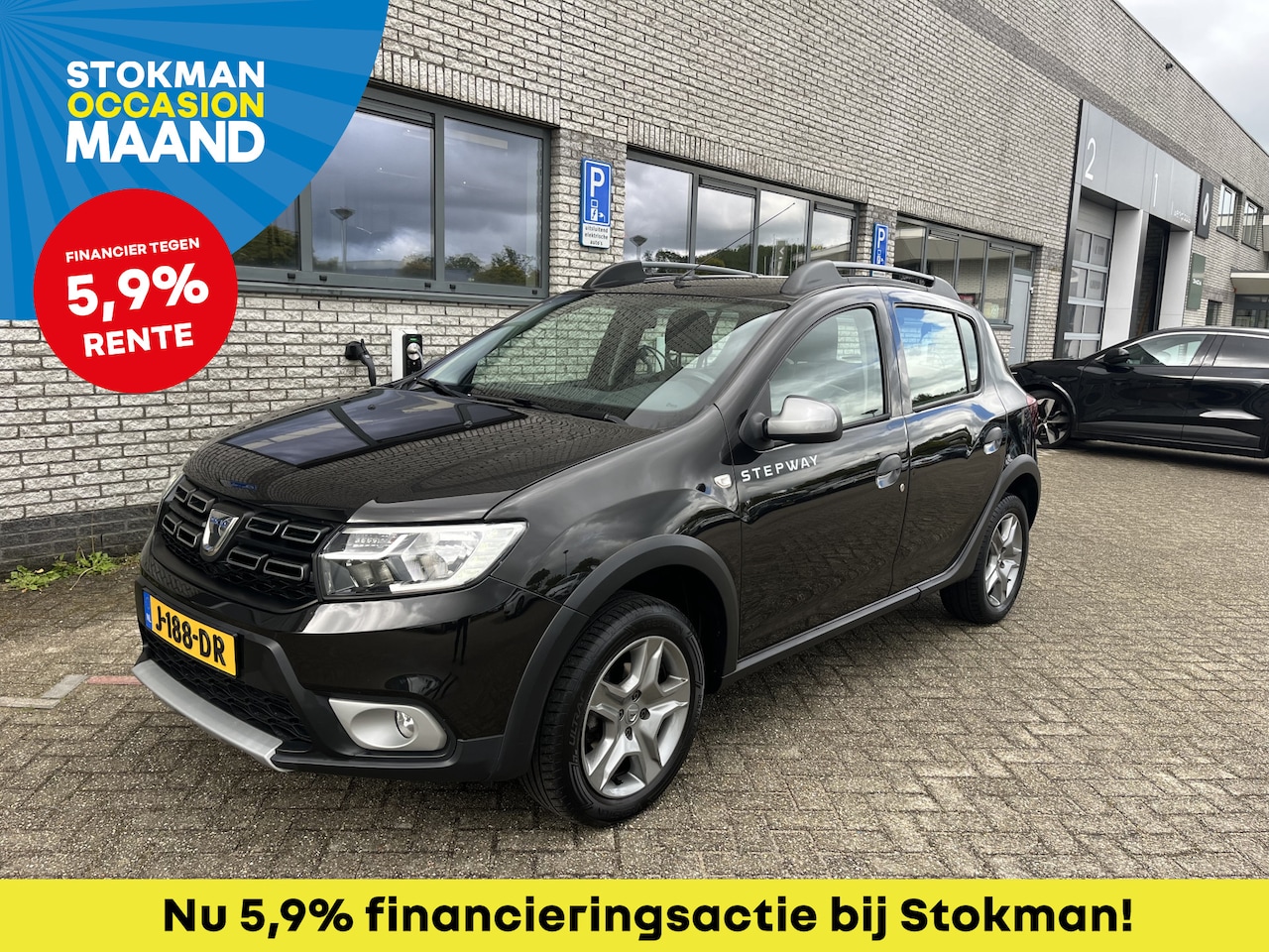 Dacia Sandero - 0.9 TCe Tech Road | airco | navigatie | trekhaak | incl. Bovag rijklaarpakket met 12 maand - AutoWereld.nl