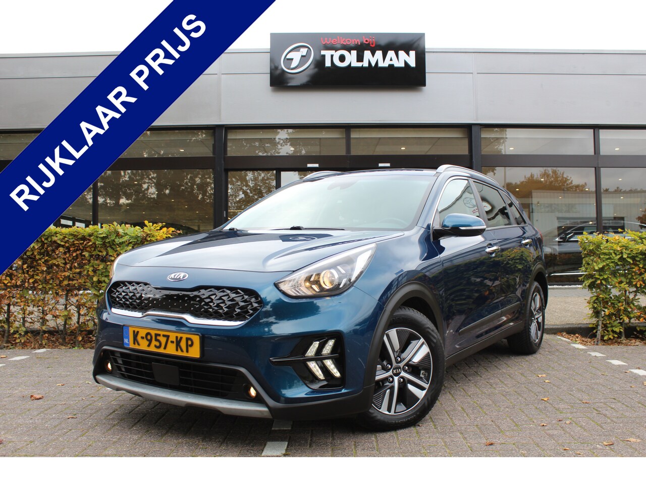Kia Niro - 1.6 GDi Hybrid DynamicLine | Rijklaar | Trekhaak | Navi | PDC | Apple/Android | Camera - AutoWereld.nl