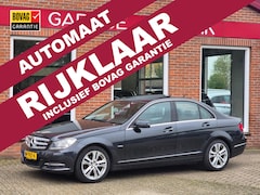 Mercedes-Benz C-klasse - 180 Business Class Avantgarde 156PK 4drs AUTOMAAT clima, cruise, navi, pdc, lmv RIJKLAAR