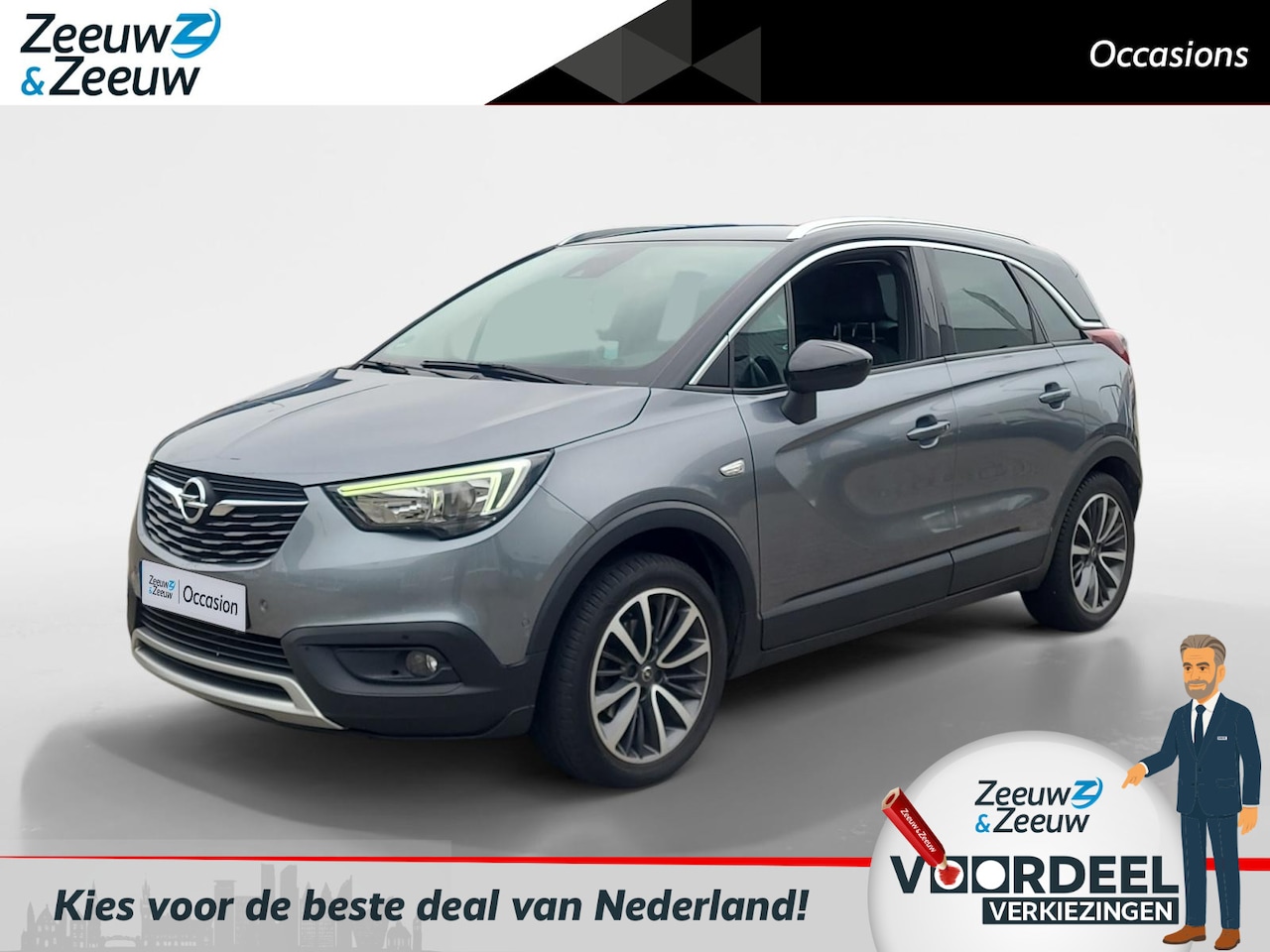 Opel Crossland X - 1.2 Turbo Innovation Dealer onderhouden | Trekhaak | Bovag garantie | NAP - AutoWereld.nl