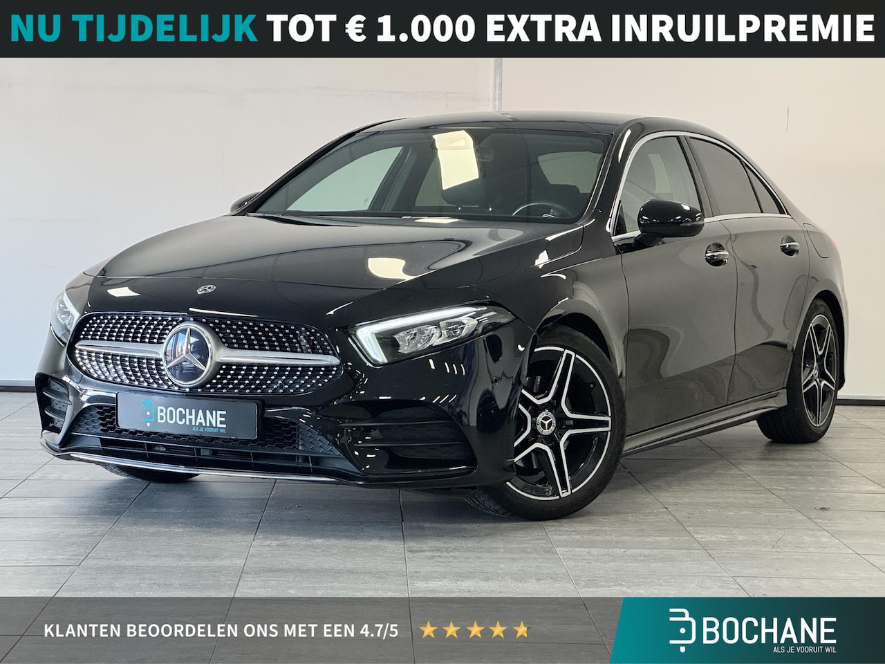 Mercedes-Benz A-klasse - 200 AMG Premium Plus | BURMESTER® | SFEER | CARPLAY | CAMERA | - AutoWereld.nl