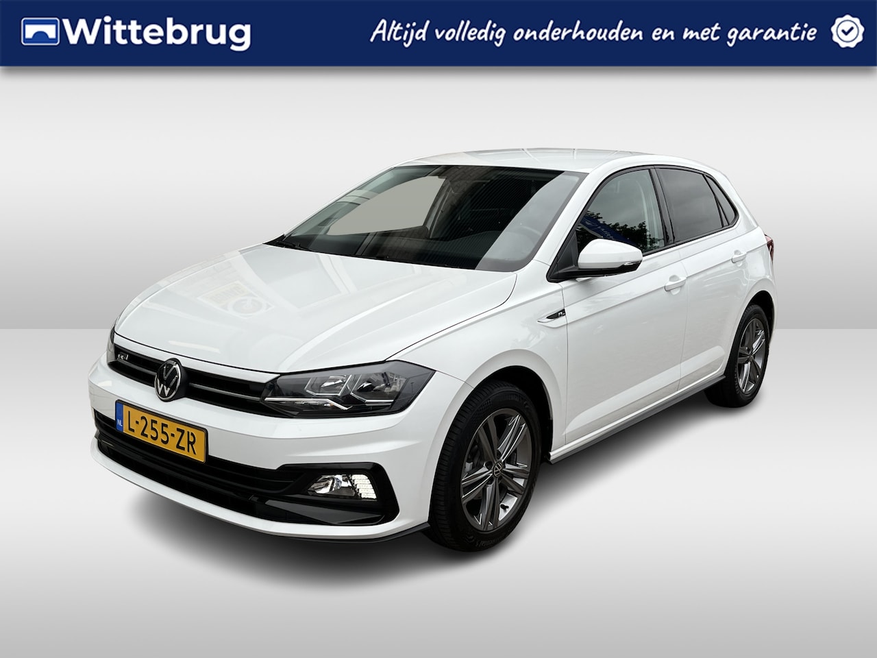 Volkswagen Polo - 1.0 TSI R-Line Edition / AUTOMAAT/ APP CONNECT/ ADAPT. CRUISE/ GETINT GLAS/ NAVI/ 16" LMV - AutoWereld.nl