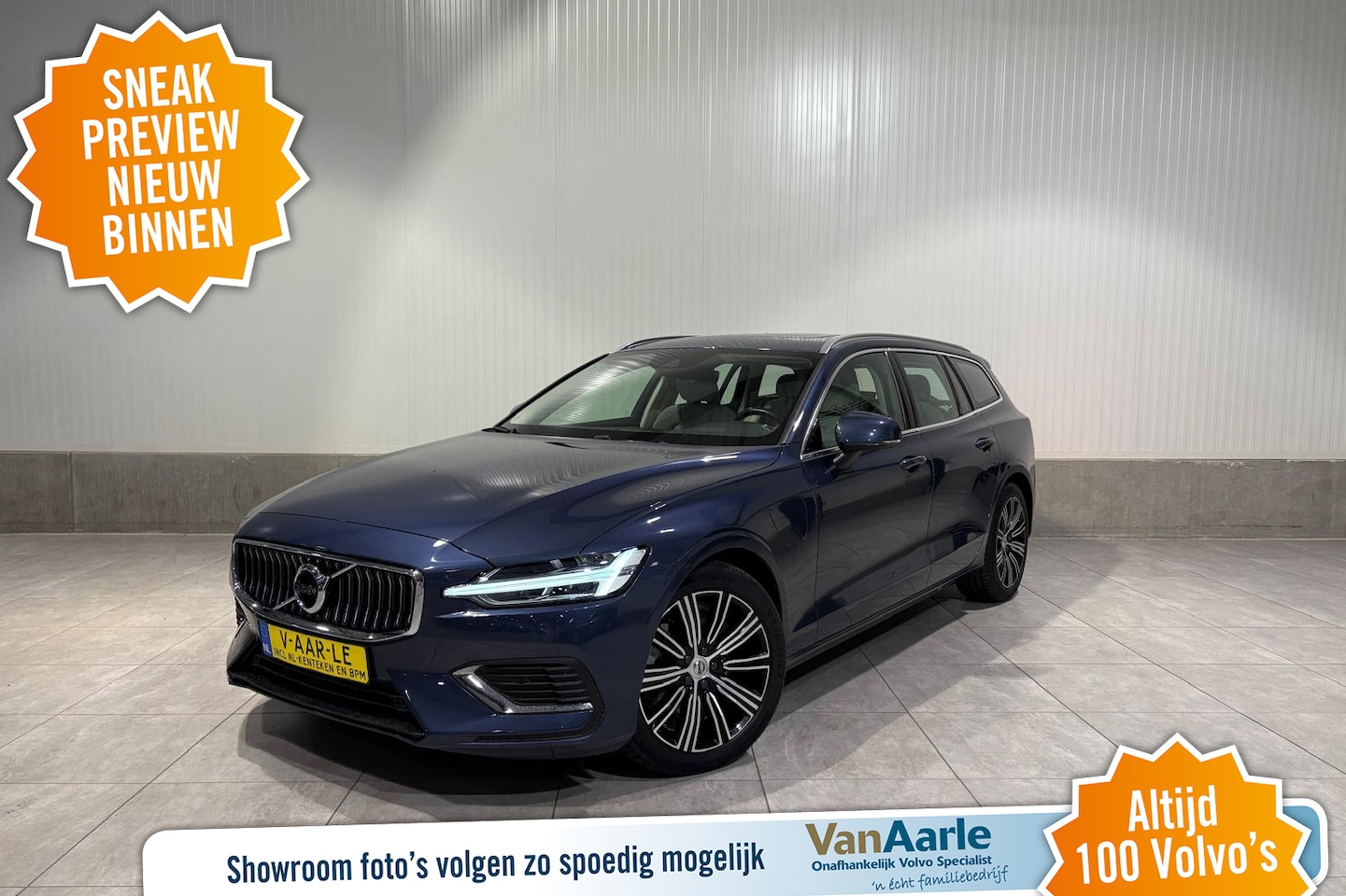 Volvo V60 - T6 Aut. Plug-in Hybrid Inscription Leder ACC Panoramadak 340pk - AutoWereld.nl
