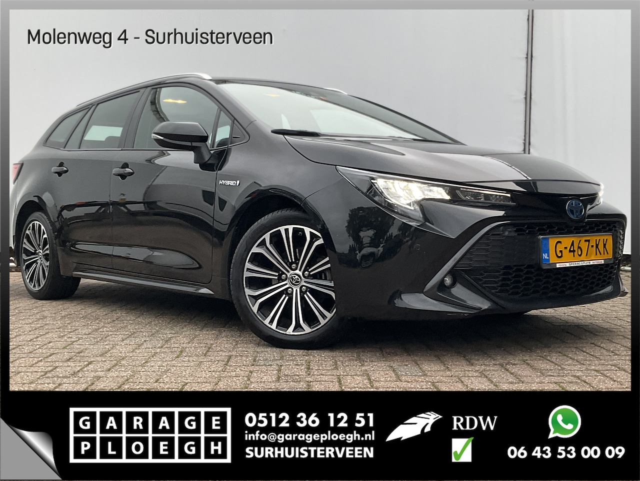 Toyota Corolla Touring Sports - 1.8 Hybrid Dynamic Automaat Navi Adap.Cruise Carplay Camera NL-Auto! - AutoWereld.nl