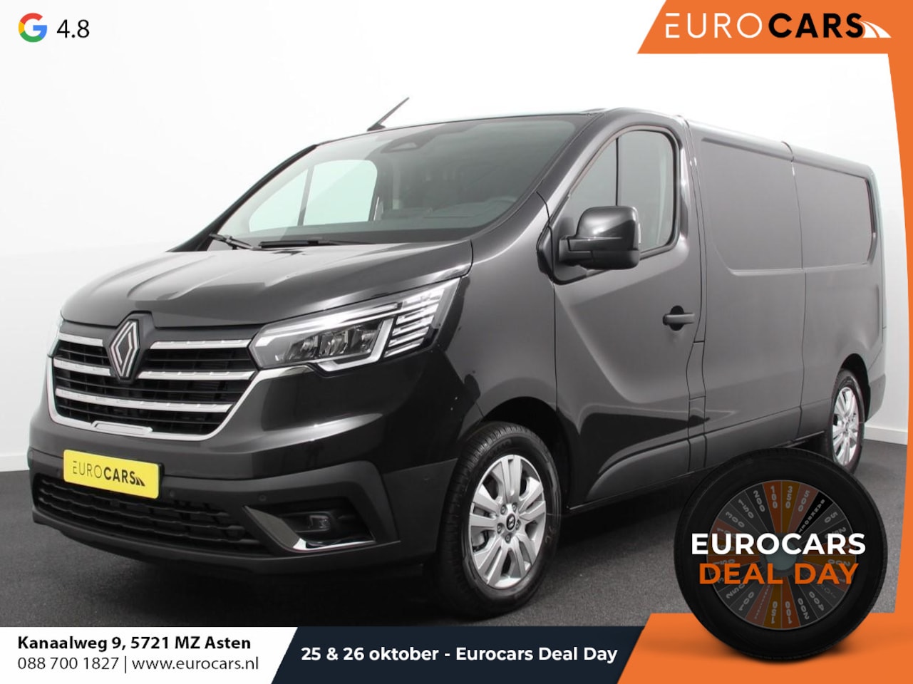 Renault Trafic - 2.0 150PK L2H1 Advance Navigatie Airco Lichtmetalen velgen Trekhaak Camera Parkeer sensore - AutoWereld.nl