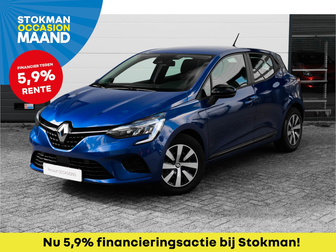 Renault Clio - 1.0 TCe 90 Equilibre | spiegels automatisch inklapbaar | parkeersensoren achter | ECC | | - AutoWereld.nl