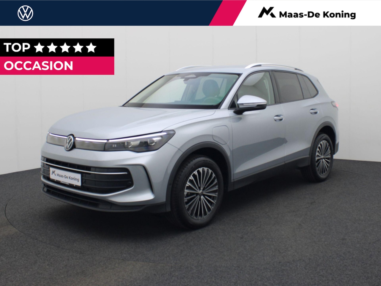 Volkswagen Tiguan - 1.5eHybrid 150kW/204PK Life DSG · Apple Car Play  · Dodehoeksensor ·  Stoel,-stuur, & acht - AutoWereld.nl