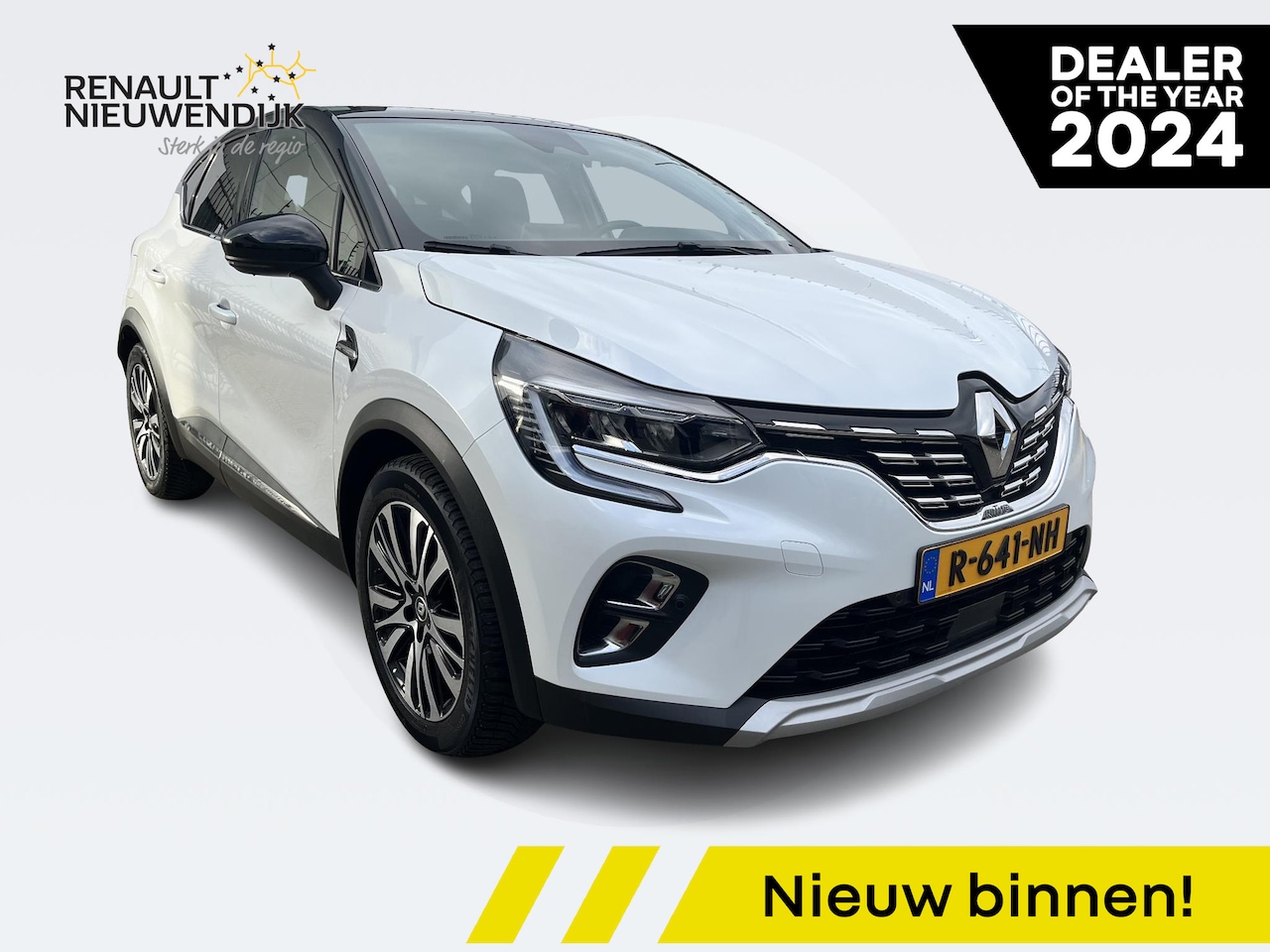 Renault Captur - 1.3 TCe 140 Initiale Paris / ZWART LEDEREN INTERIEUR / TREKHAAK - AutoWereld.nl