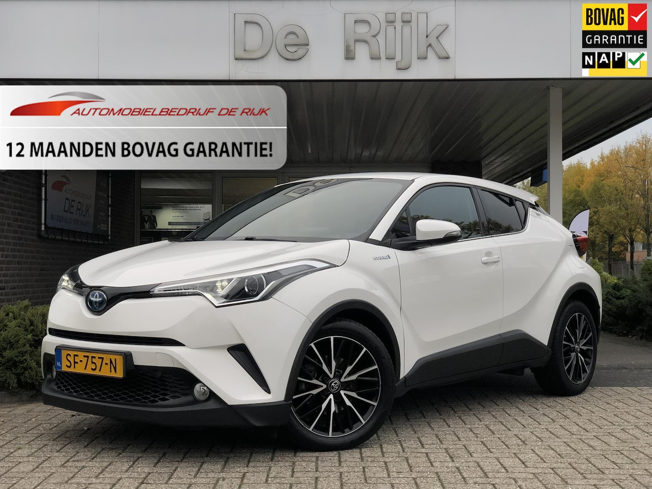 Toyota C-HR - 1.8 Hybrid Dynamic | Navi, Camera, Stoelverw., Cruise, Lane Assist, Climate | Goed onderho - AutoWereld.nl